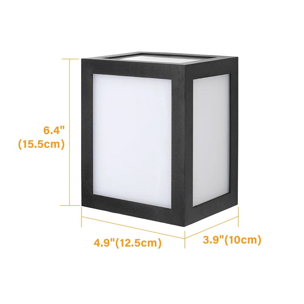 Modern Led Outdoor Wall Light Waterproof IP65 Balcony Garden Fence Lights Outdoor Porch Light Outdoor Wall Lamp