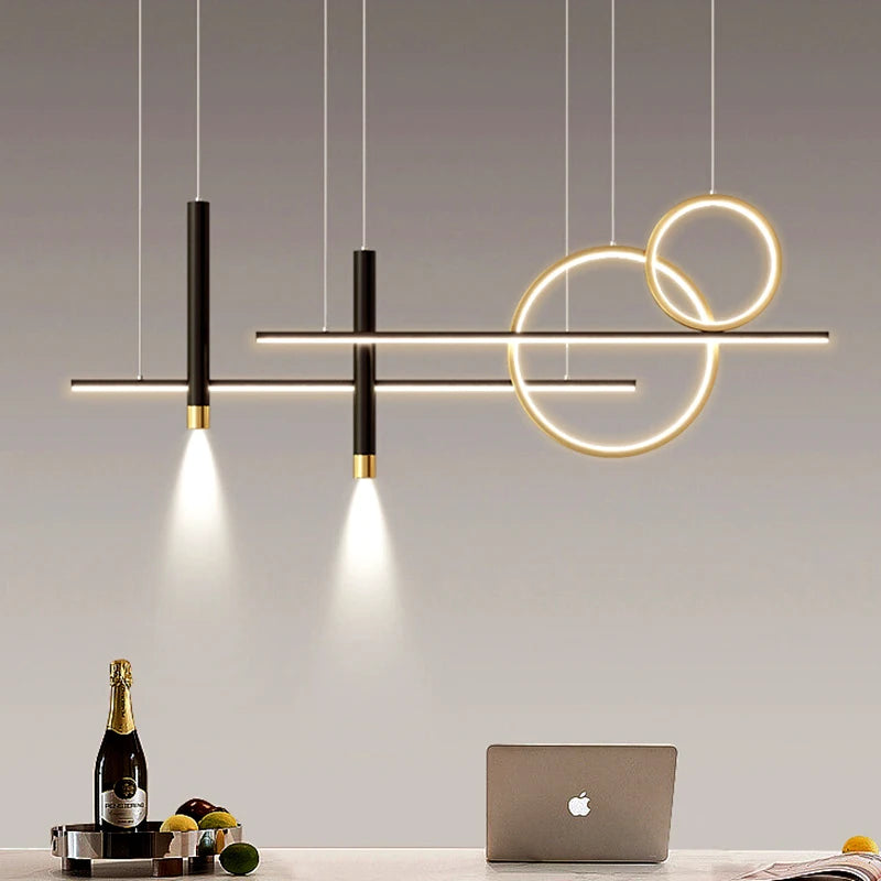 Modern dine dining room Pendant lights indoor lighting Ceiling lamp hanging light led chandelier decorative interior lighting