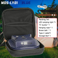 MOSLIGHTING Camping Lantern 80W 7500K Torch Flashlight  Rechargeable LED Light 4 Light Modes For Outdoor Hiking Emergency Lamps