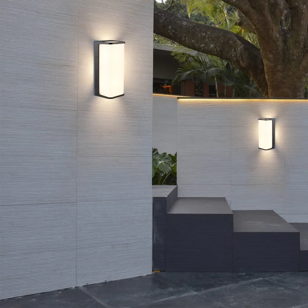 Modern Led Outdoor Wall Light Waterproof IP65 Balcony Garden Fence Lights Outdoor Porch Light Outdoor Wall Lamp