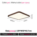 Bedroom ceiling lamp full spectrum eye protection modern simple living room lamp ultra-thin room balcony corridor study lights