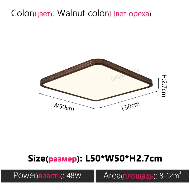 Bedroom ceiling lamp full spectrum eye protection modern simple living room lamp ultra-thin room balcony corridor study lights