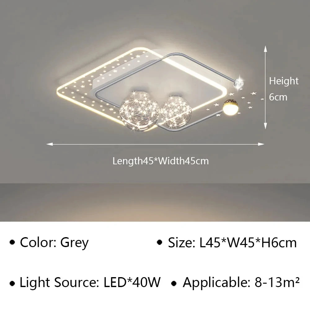 Modern LED Ceiling Lamp For Living Room Bedroom Restaurant Ceiling Chandelier Home Decoration Indoor Lighting Fixture Lustre