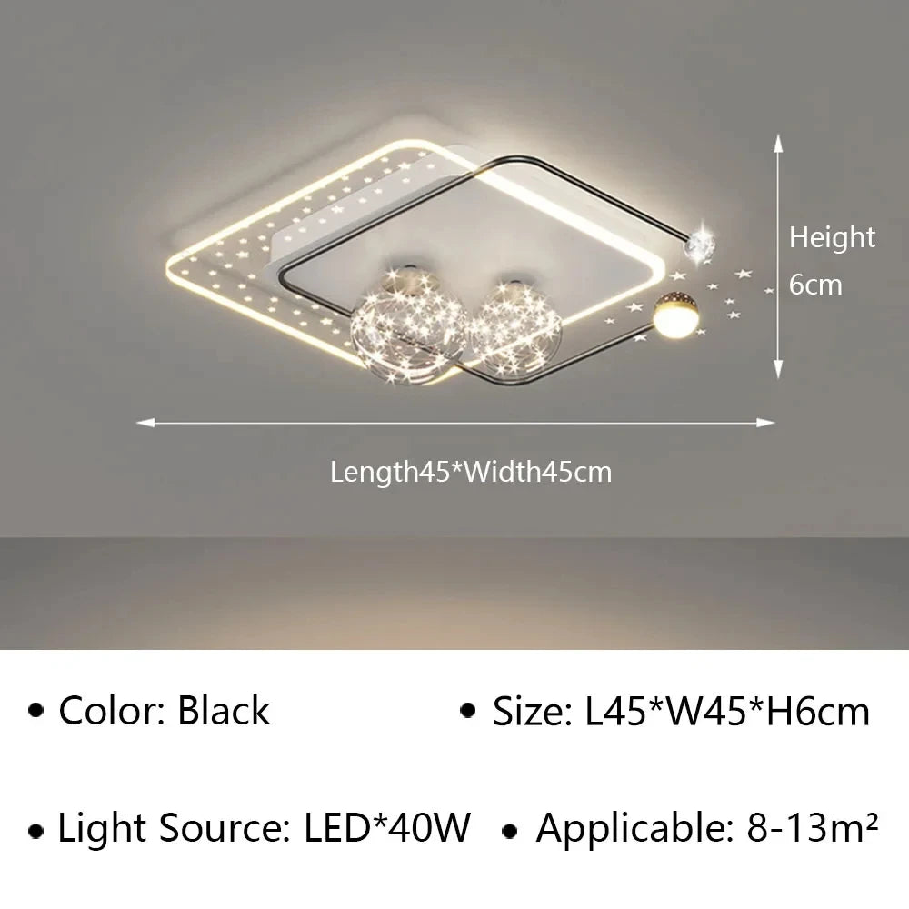 Modern LED Ceiling Lamp For Living Room Bedroom Restaurant Ceiling Chandelier Home Decoration Indoor Lighting Fixture Lustre