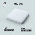 15W 20W Outdoor LED Wall Lamp AC220V Waterproof Garden Porch Surface Mounted Sconce Light Bathroom Moistureproof Ceiling Light