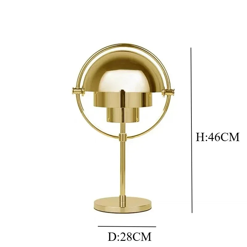 Modern Gubi Floor Lamps For Living Room Home Decor Designer Black Gold Metal Standing Lights