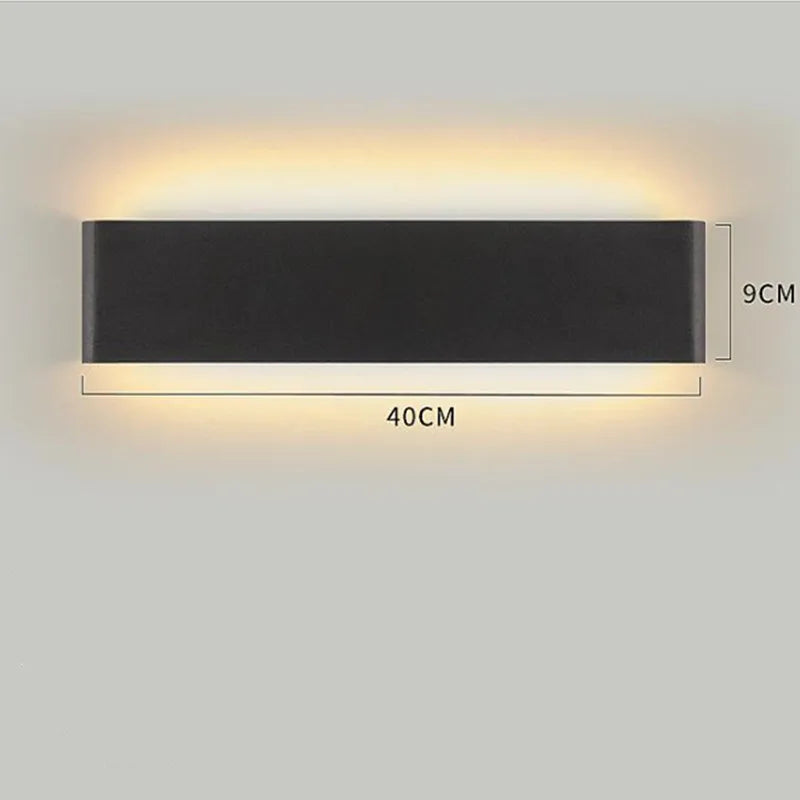 Led Wall Sconce Light 2.4G Bluetooth Remote Control Dimmable Wall Lamp AC170-245V Living Room Bedroom Indoor Wall Light Fixture