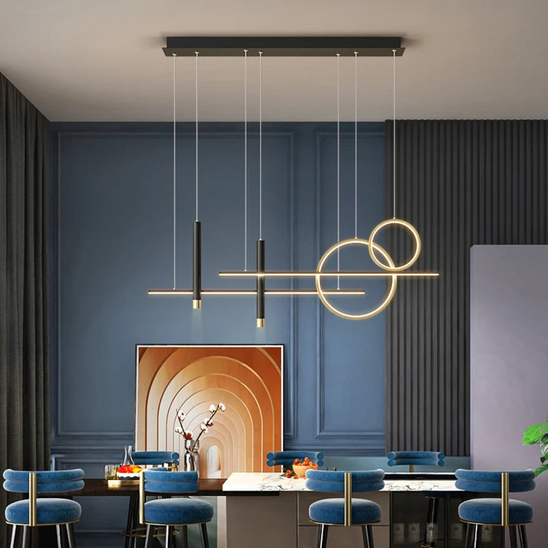 Modern dine dining room Pendant lights indoor lighting Ceiling lamp hanging light led chandelier decorative interior lighting