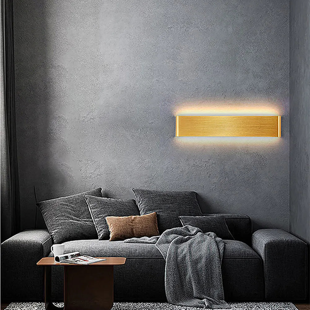 Led Wall Sconce Light 2.4G Bluetooth Remote Control Dimmable Wall Lamp AC170-245V Living Room Bedroom Indoor Wall Light Fixture