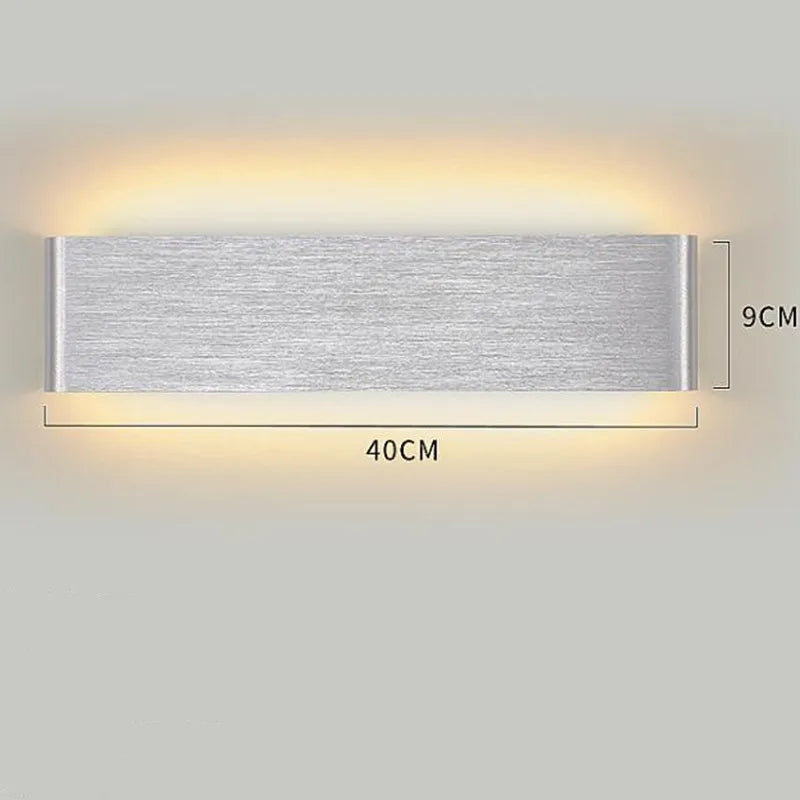 Led Wall Sconce Light 2.4G Bluetooth Remote Control Dimmable Wall Lamp AC170-245V Living Room Bedroom Indoor Wall Light Fixture