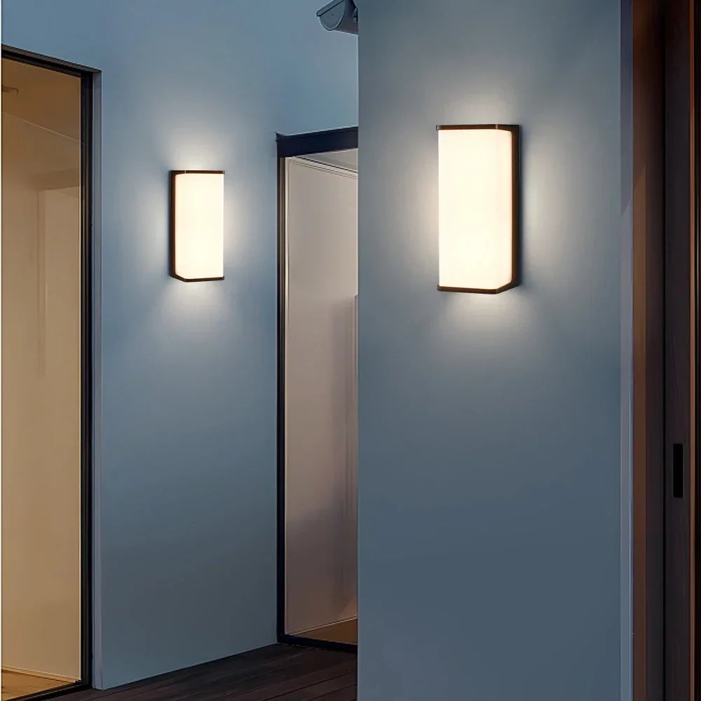 Modern Led Outdoor Wall Light Waterproof IP65 Balcony Garden Fence Lights Outdoor Porch Light Outdoor Wall Lamp