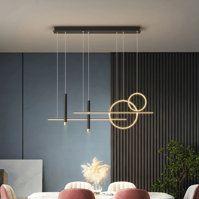 Modern dine dining room Pendant lights indoor lighting Ceiling lamp hanging light led chandelier decorative interior lighting