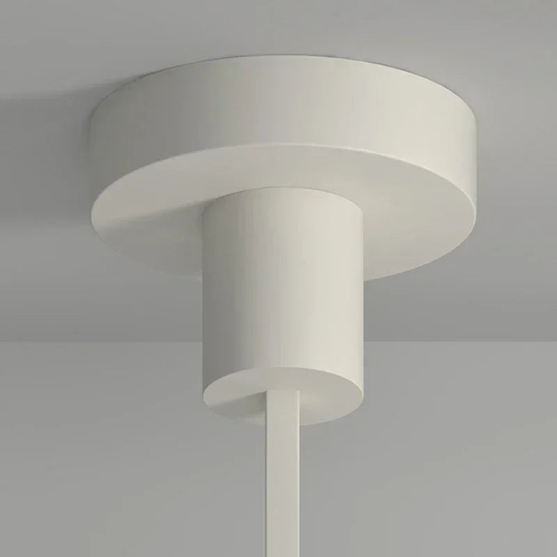 Modern Cream Style LED Pendant Light Creative Art Acrylic Movable Home Decor Chandeliers For Bedroom Study Room Studio Light Fix
