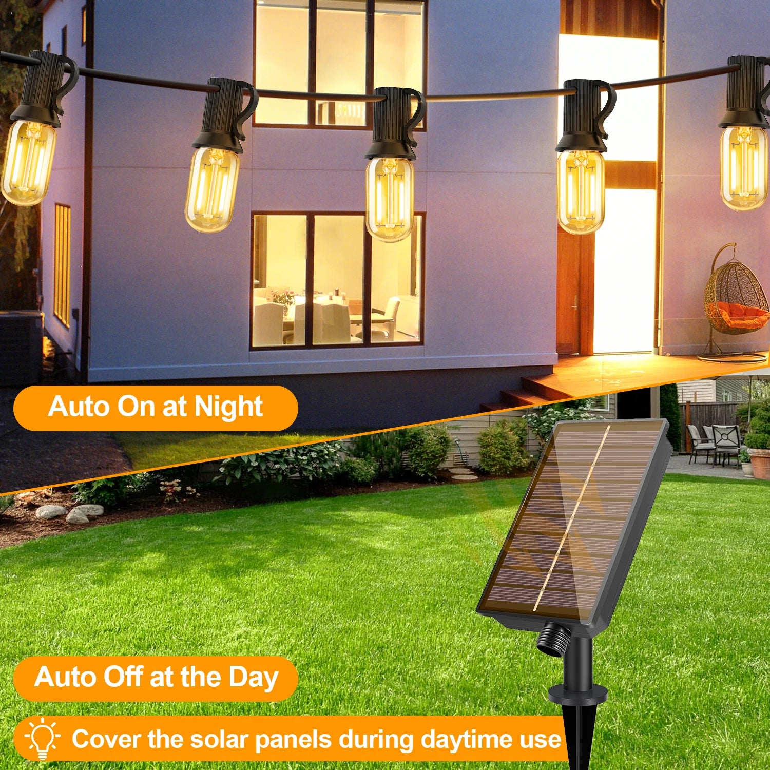 Mini T22 Led String Lights Outdoor Solar Powered 24V Waterproof Dimmable USB Charge Solar Garland for Wedding Party Decoration