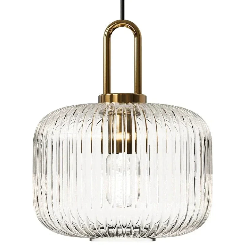 Nordic LED Glass Pendant Light Minimalist Lamp Shade For Bedroom Living Room Coffee Shop Home Decor Illumination Fixtures Lustre