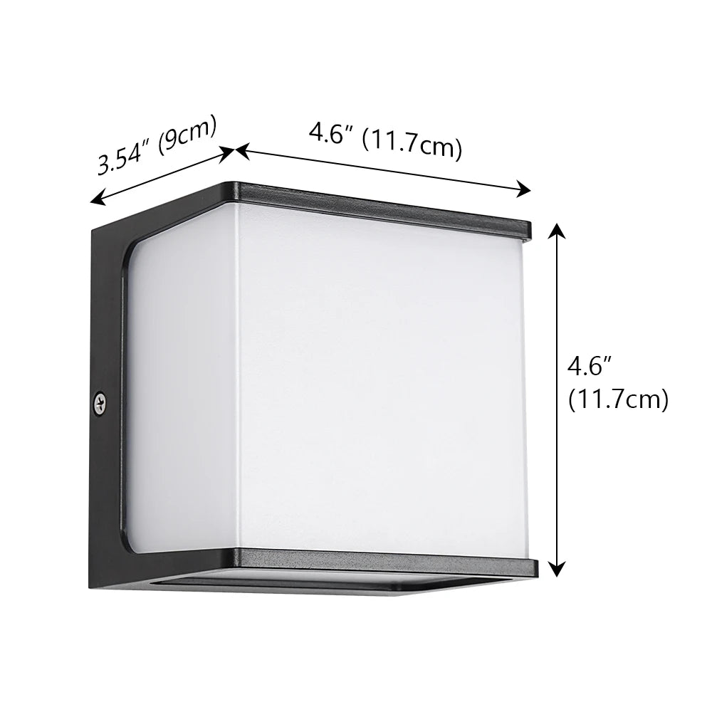 Modern Led Outdoor Wall Light Waterproof IP65 Balcony Garden Fence Lights Outdoor Porch Light Outdoor Wall Lamp