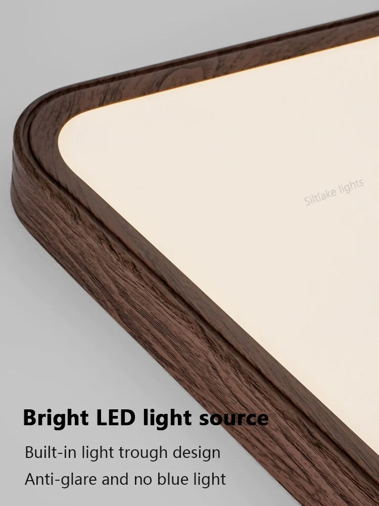 Bedroom ceiling lamp full spectrum eye protection modern simple living room lamp ultra-thin room balcony corridor study lights