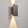 Modern Simple 6W LED Wall Lamp Indoor Decor Brushed Gold/Black Double Head Wall Light Living Room Corridor Stairs Bedroom Sconce