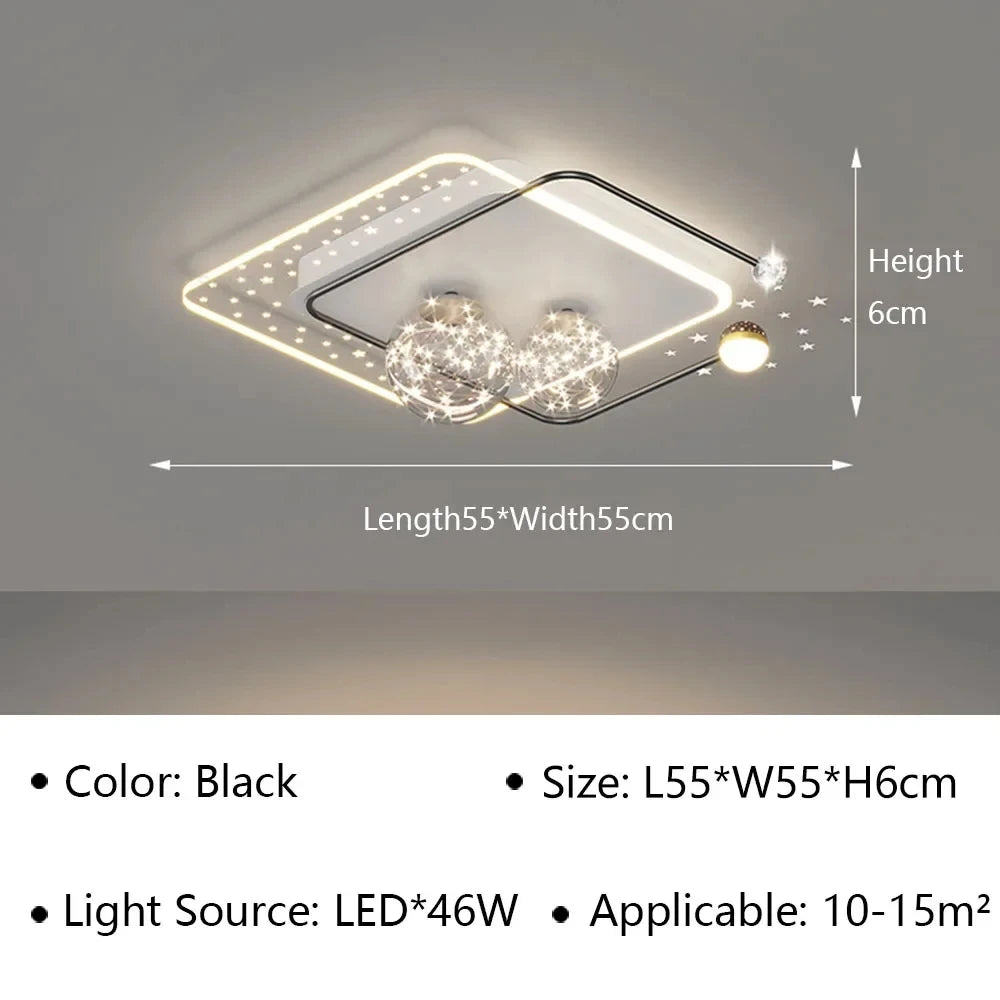 Modern LED Ceiling Lamp For Living Room Bedroom Restaurant Ceiling Chandelier Home Decoration Indoor Lighting Fixture Lustre