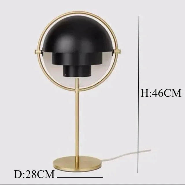 Modern Gubi Floor Lamps For Living Room Home Decor Designer Black Gold Metal Standing Lights