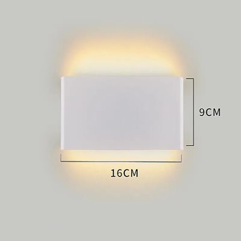 Led Wall Sconce Light 2.4G Bluetooth Remote Control Dimmable Wall Lamp AC170-245V Living Room Bedroom Indoor Wall Light Fixture